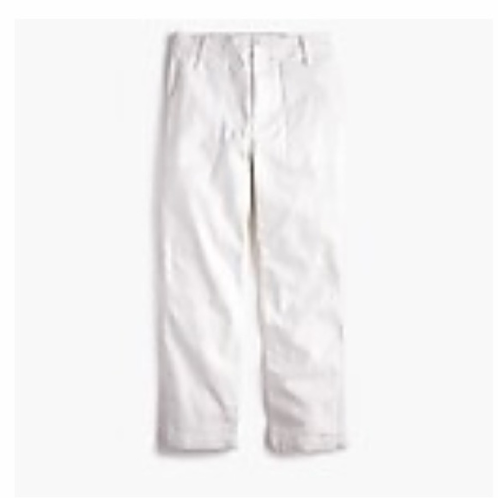 J.Crew Tall straight leg crop Jean in garment dyed denim size 25T 👖